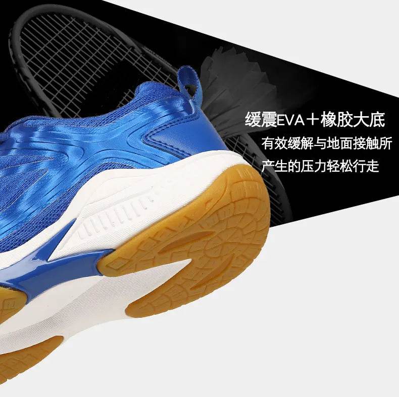 2024 Professional Volleyball Shoes Men's and Women's Mesh Breathable Badminton and Tennis Shoes Training Volleyball - KICKSTART