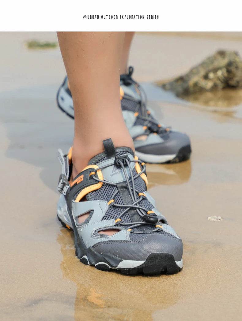 HUMTTO Summer Hiking Shoes for Men Outdoor Trekking Sneakers Women Climbing Sport Walking Mens Female Shoes Water Beach Sandals - KICKSTART