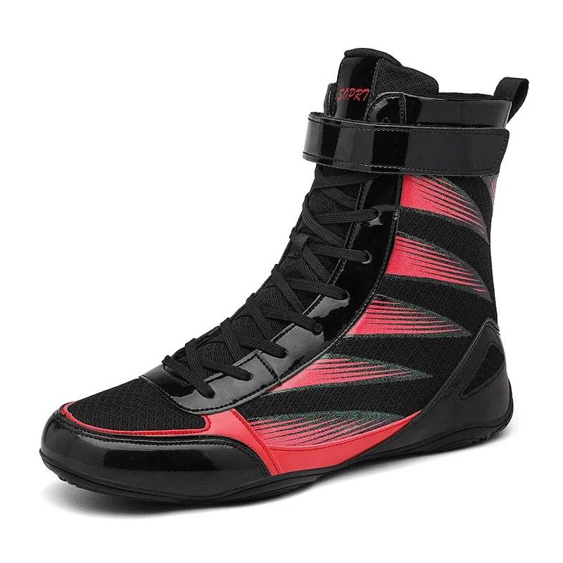 Stylish Brand Wrestling Shoes for Men Big Size Male Boxer Fighting Boots Indoor Gym Adult Wrestling Boxing Sport Training Boots - KICKSTART