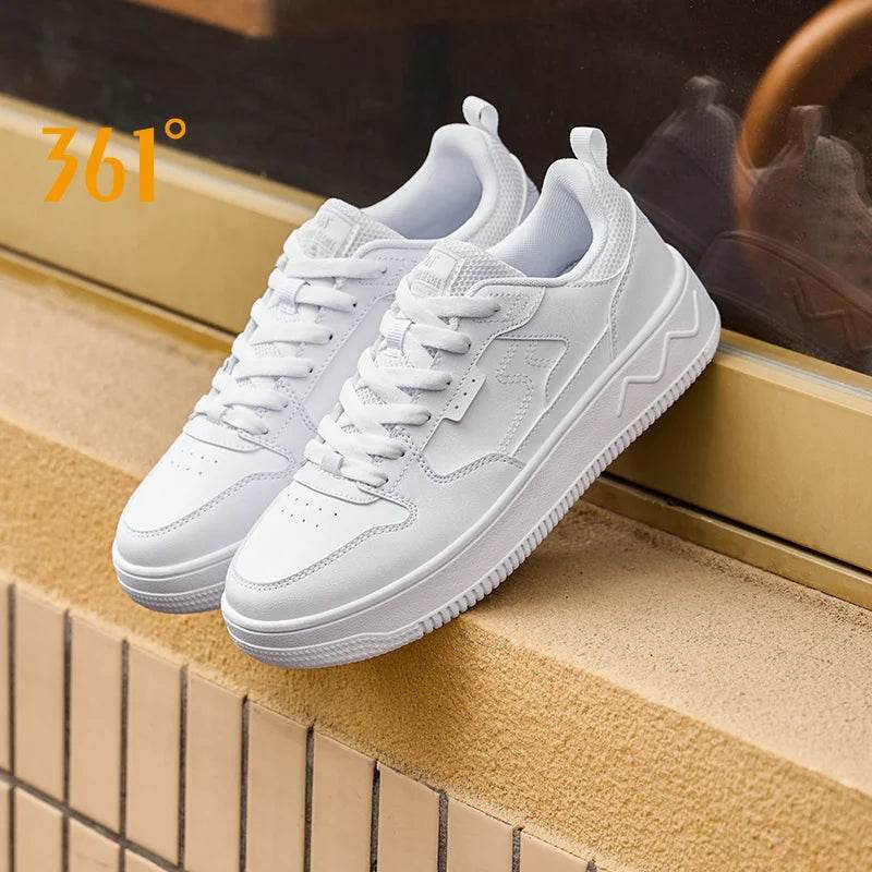 361 Degrees Women's Skateboard Shoes New Retro Classic Versatile Soft Thick-soled Comfortable Couple Female Sneakers 682436613F - KICKSTART