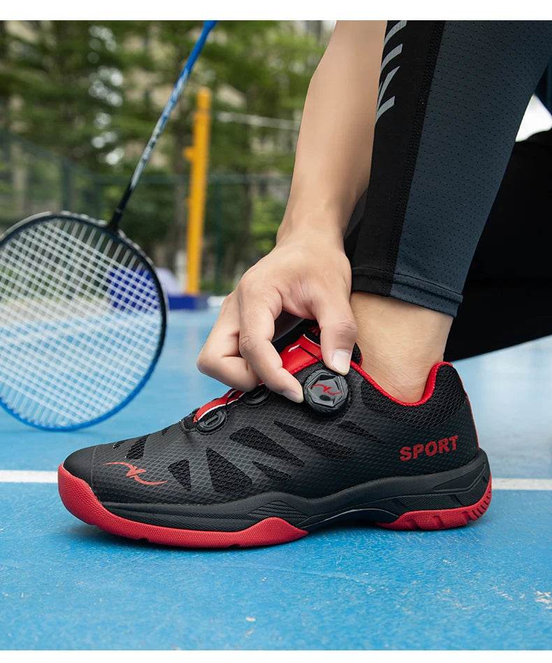 Badminton Sports Shoes Breathable Badminton Sneakers Comfortable Training Sneakers Non Slip Volleyball Footwears - KICKSTART