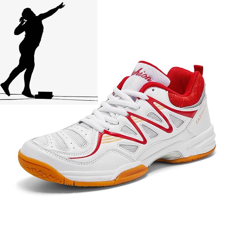 2024 New Volleyball Shoes Large 47 48 Indoor Fitness Breathable Badminton Shoes Men's Training Tennis Shoes - KICKSTART