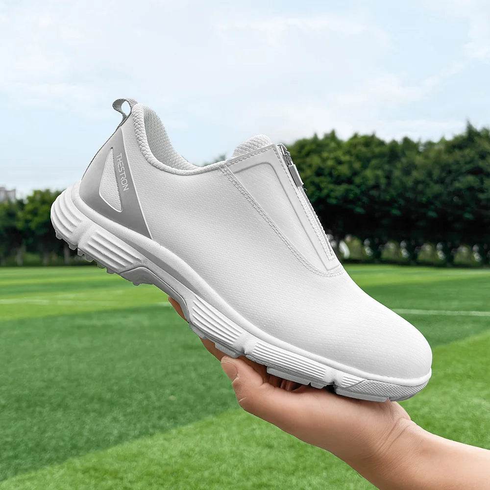 Women Spikeless Golf Shoes Professional Waterproof Golf Sneakers Comfortable Gym Sneakers - KICKSTART