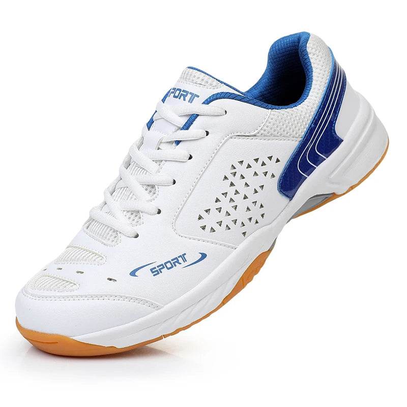 Unisex Men Women Badminton Squash Sports Shoes Ultra-light Rubber Sole Volleyball Tennis Training Sneakers - KICKSTART