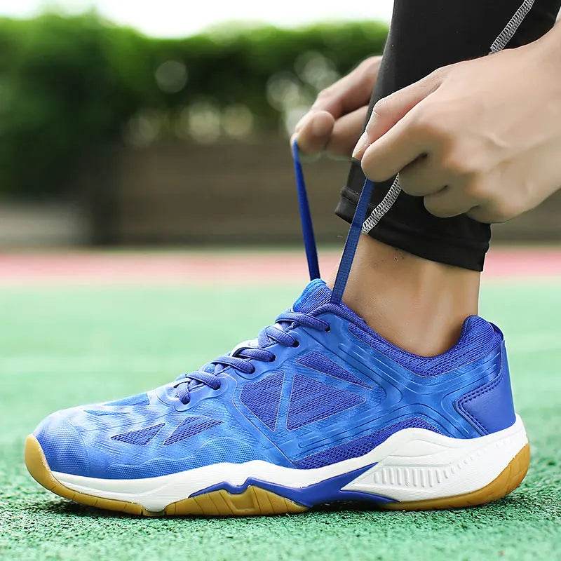 2024 Professional Volleyball Shoes Men's and Women's Mesh Breathable Badminton and Tennis Shoes Training Volleyball - KICKSTART