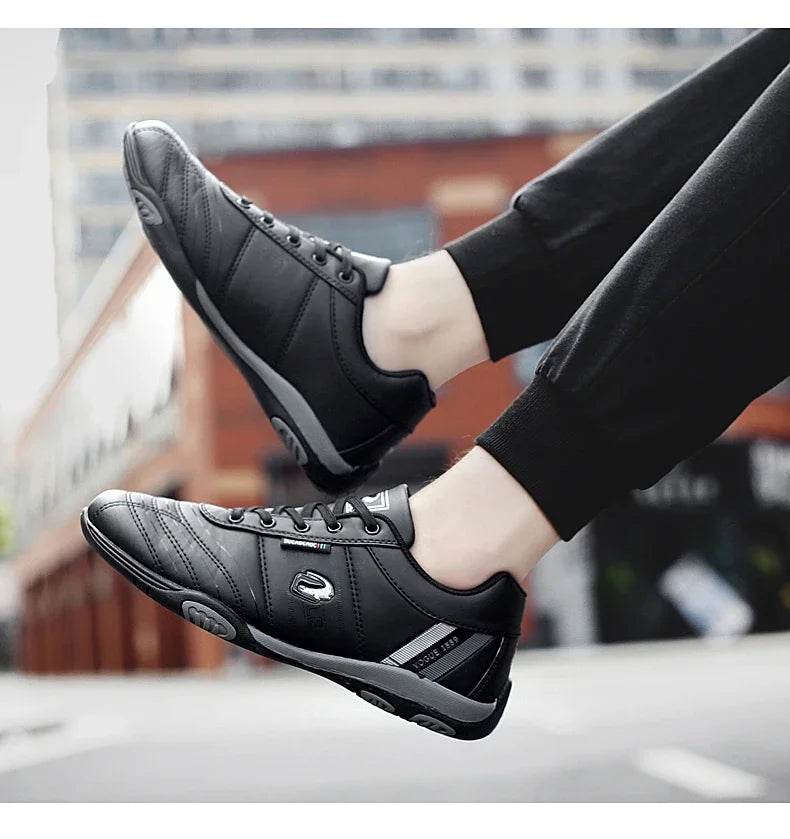 New Quality Golf Shoes Men Anti Slip Walking Shoes Outdoor Light Weight Walking Sneakers Size 39-45 Spikless Golf Sneakers - KICKSTART