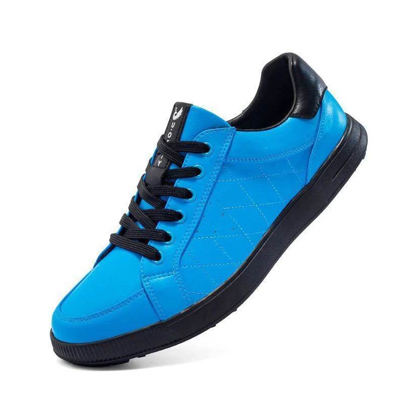 Men's Golf Shoes Genuine Leather Waterproof and Anti slip Sports Shoes Men's Golf Training Shoes - KICKSTART