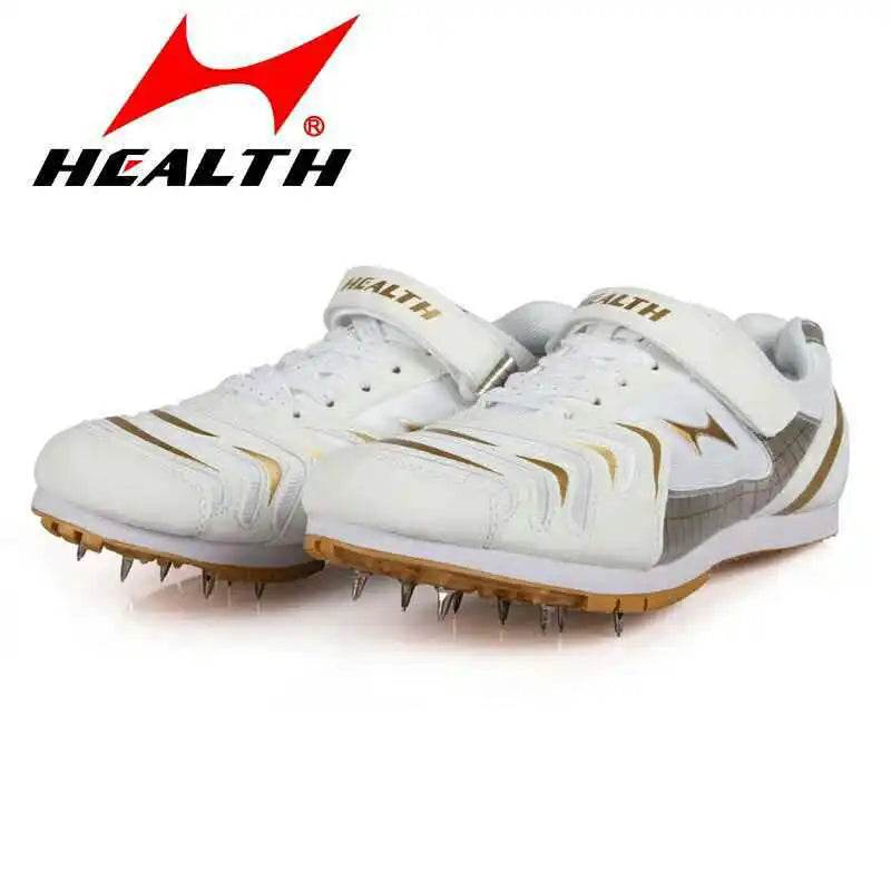 Health Track And Field Events Sprint Spikes Sneaker Professional Men Women High Jump Long Jump Triple Jump Training Sport Shoes - KICKSTART