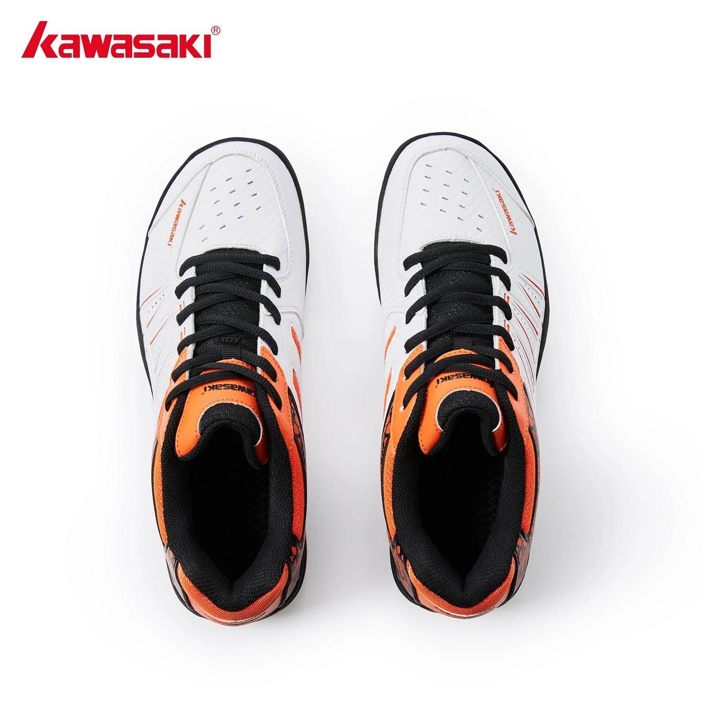 Kawasaki New Badminton Shoes Sneakers Mens Tennis Breathable Anti-Slippery Sport Shoes for Men Women K-065D - KICKSTART