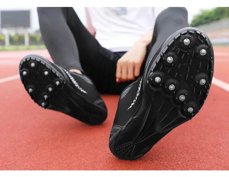 Track and Field Spikes Shoes for Men and Women, Professional Athlete, Running, Tracking, Nail Training, Sneakers - KICKSTART