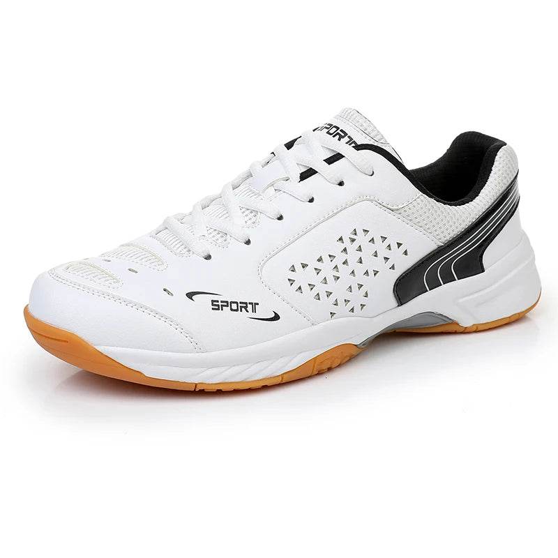 Unisex Men Women Badminton Squash Sports Shoes Ultra-light Rubber Sole Volleyball Tennis Training Sneakers - KICKSTART