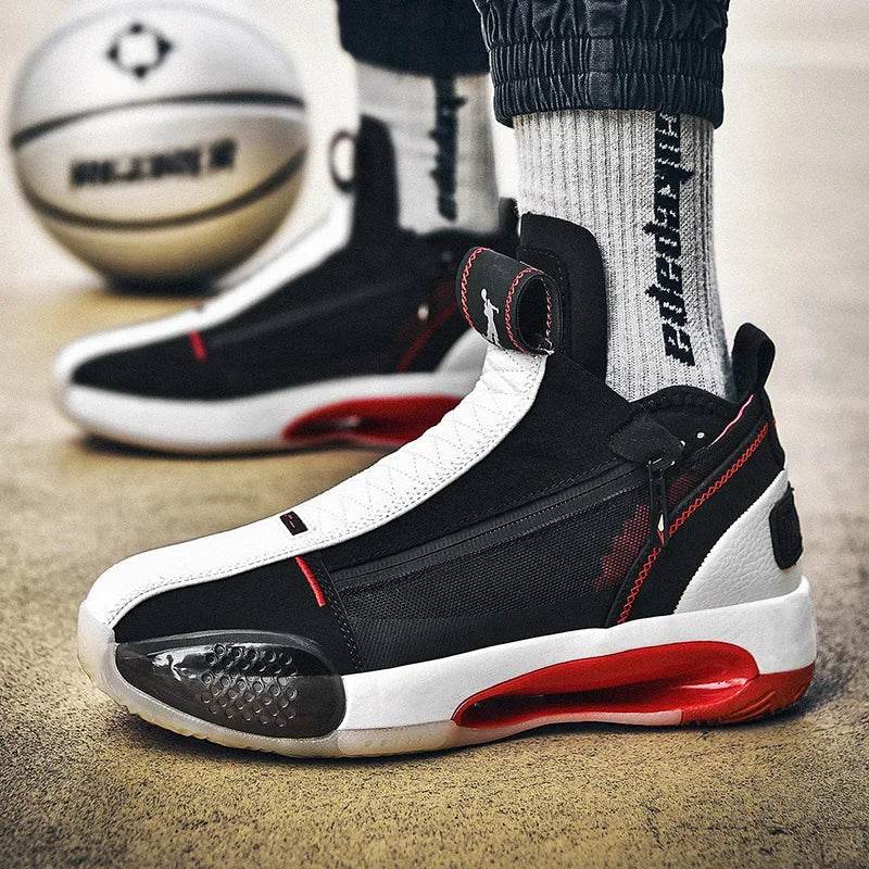 2025 New High Quality Basketball Shoes Men Sneakers Basket Shoes Autumn High Top Anti-slip Retro Sports Shoes Trainer Summer 13 - KICKSTART