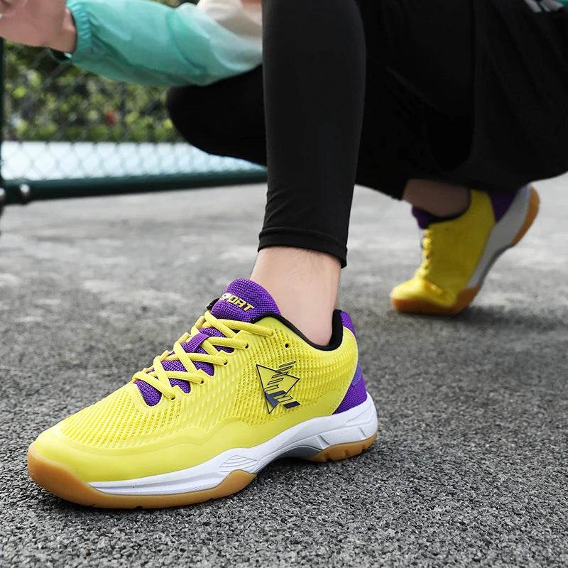 Professional Volleyball Shoes for Men and Women Outdoor Fitness Badminton Tennis Shoes Table Tennis Training Shoes - KICKSTART