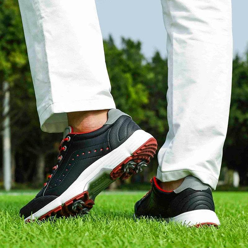 Waterproof Golf Shoes Men Golf Sneakers Comfortabl Gym Sneakers Walking Footwear - KICKSTART