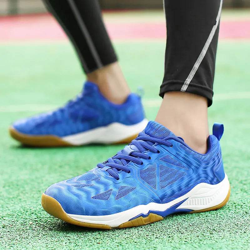 2024 Professional Volleyball Shoes Men's and Women's Mesh Breathable Badminton and Tennis Shoes Training Volleyball - KICKSTART