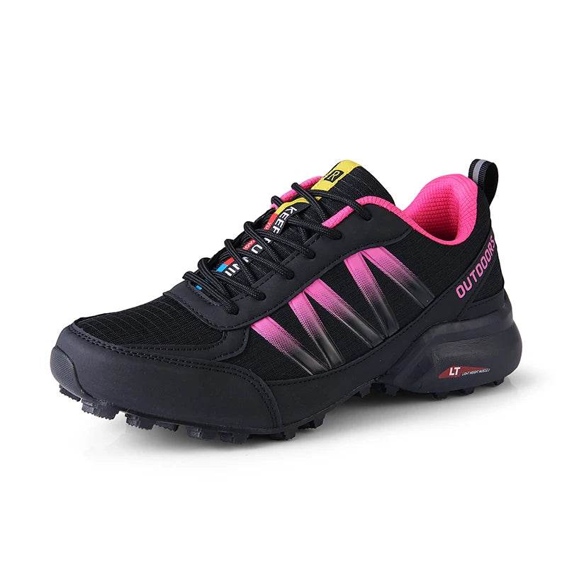 SMS New Men Shoes Sneakers Breathable Outdoor Mesh Hiking Shoes Casual Light Male Sport Shoes Comfortable Climbing Shoes - KICKSTART