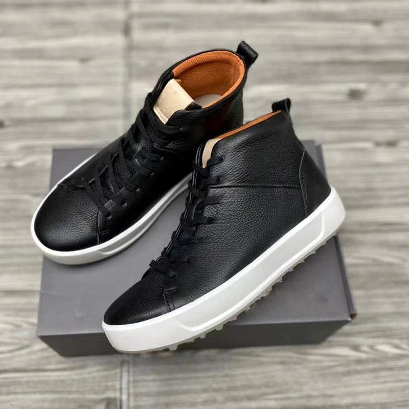 Women Genuine Leather Golf Shoes Size 39-45 Golf Sneakers Ladies Outdoor Walking Footwears - KICKSTART