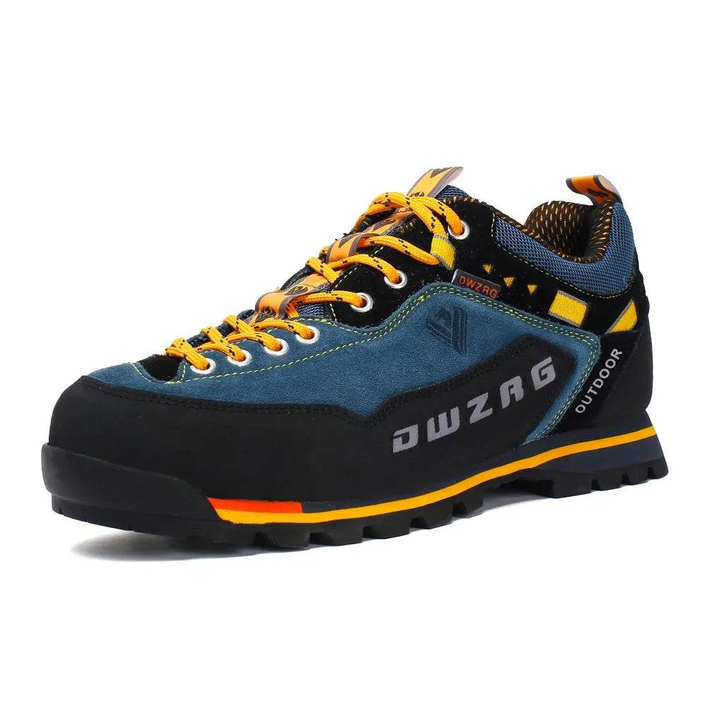 DWZRG Waterproof Hiking Shoes Mountain Climbing Shoes Outdoor Hiking Boots Trekking Sport Sneakers Men Hunting Trekking - KICKSTART