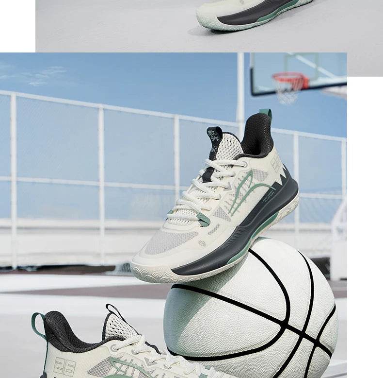 361 Degrees DVD Team Basketball Shoes Low-top Wear-resistant Non-slip Professional Actual Combat Cushion Male Sneakers 672431109 - KICKSTART