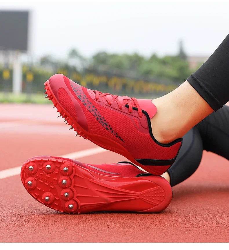 Track and Field Spikes Shoes for Men and Women, Professional Athlete, Running, Tracking, Nail Training, Sneakers - KICKSTART