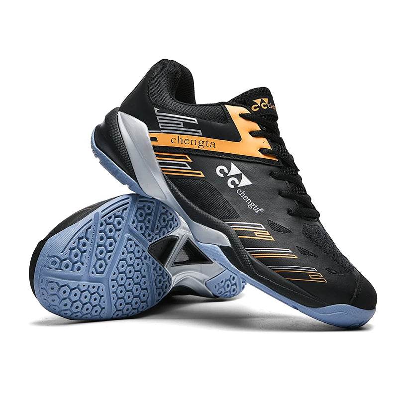 Men Tennis Lightweight Carbon Plate Badminton Training Sport Shoes Outdoor Professional Volleyball Squash Athletic Sneakers - KICKSTART