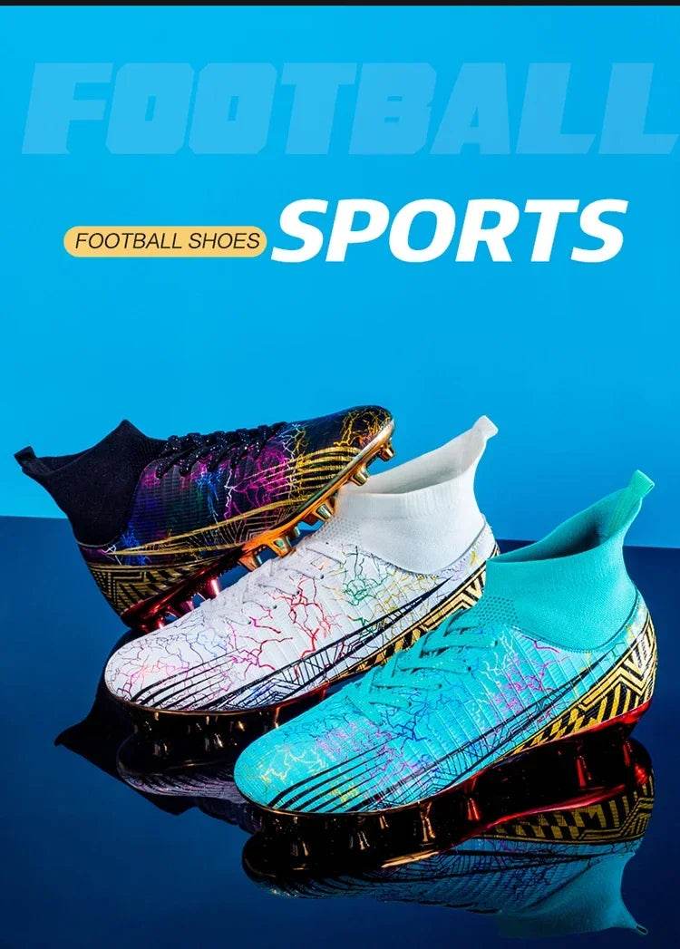 Football Soccer Shoes Sports Shoes for Boys Professional Youth Football Shoes for Men's Casual Sneakers Men Zapatos De Futbol - KICKSTART