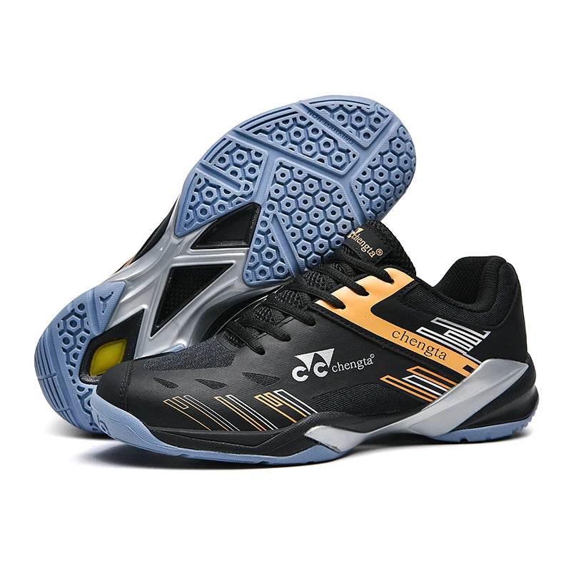 Men Tennis Lightweight Carbon Plate Badminton Training Sport Shoes Outdoor Professional Volleyball Squash Athletic Sneakers - KICKSTART