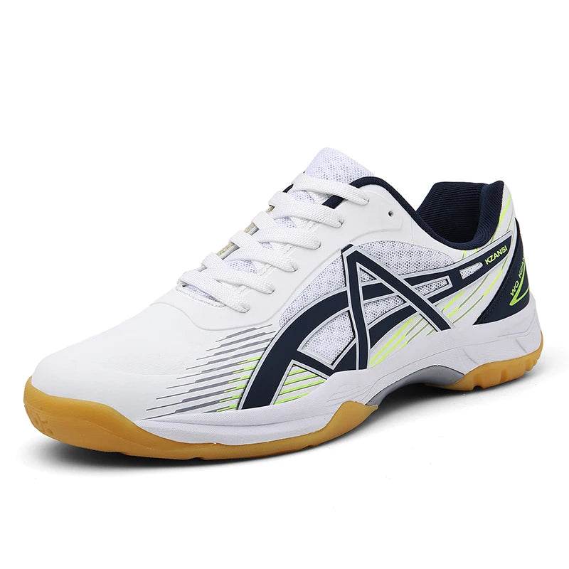 Unisex Men Women Badminton Squash Indoor Sports Shoes Ultra-light Rubber Sole Volleyball Training Sneakers - KICKSTART