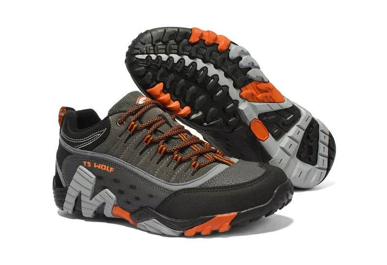 Big Size Hiking Shoes for Men Women Sneakers Wear-resistant Comfortable Outdoor Trekking Sports Shoes Couple Light Running Shoes - KICKSTART