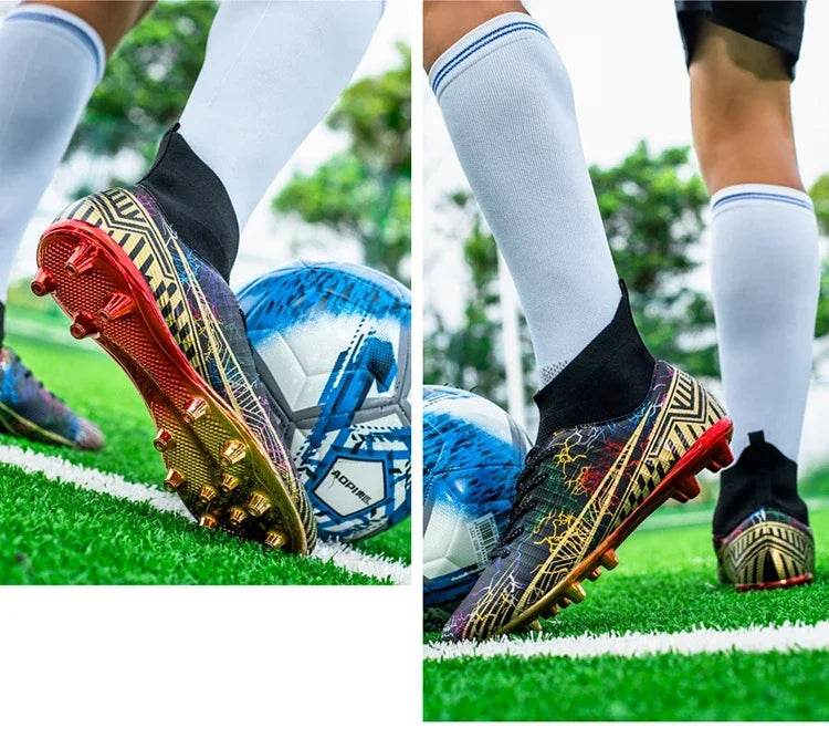 Football Soccer Shoes Sports Shoes for Boys Professional Youth Football Shoes for Men's Casual Sneakers Men Zapatos De Futbol - KICKSTART