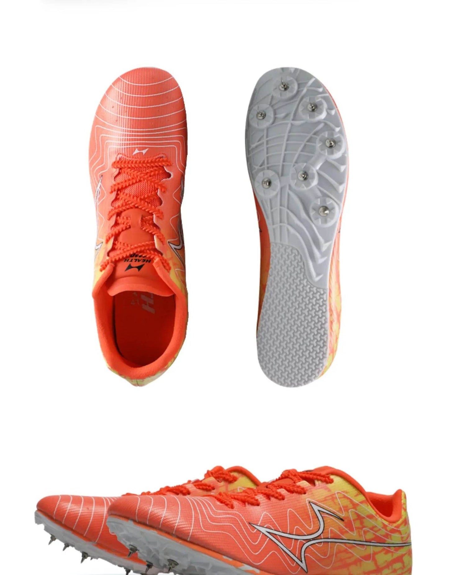 Health Spike New Track and Field Sprint Training Shoes for Male and Female Students In Long Distance Athletics Competition 1119 - KICKSTART