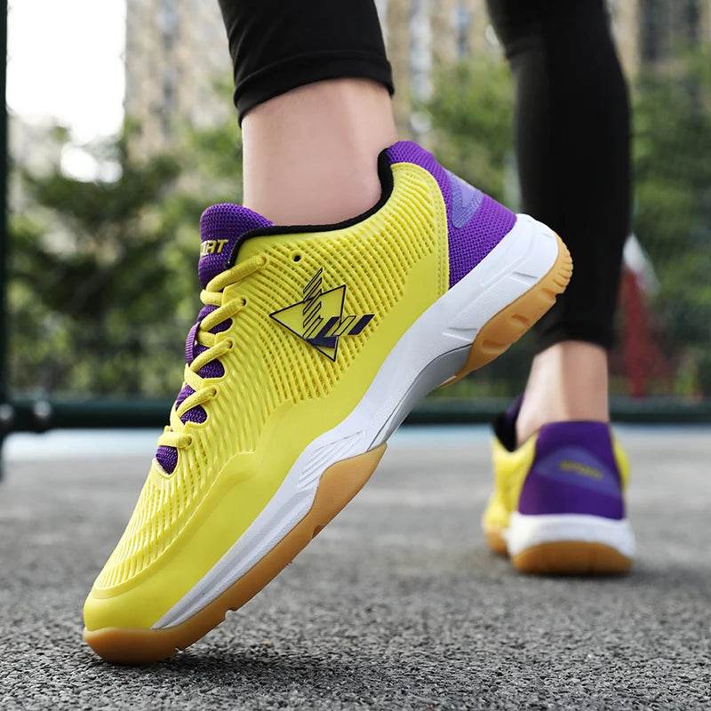 Professional Volleyball Shoes for Men and Women Outdoor Fitness Badminton Tennis Shoes Table Tennis Training Shoes - KICKSTART