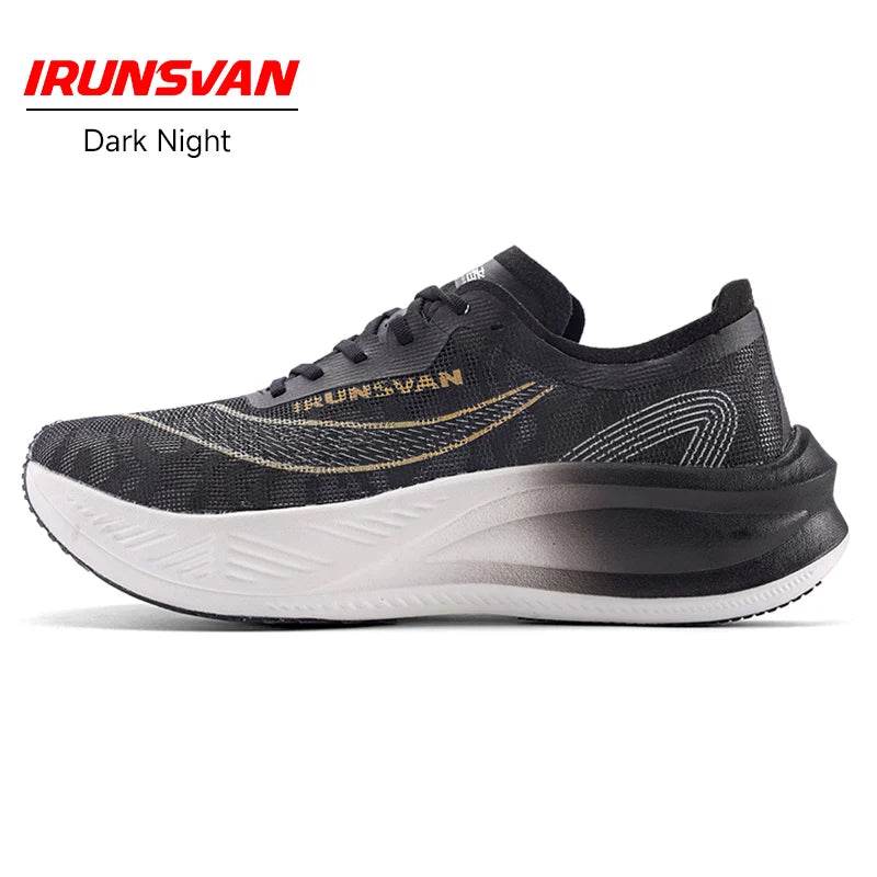 IRUNSVAN Carbon Plate Marathon Running Racing Shoes Men Professional Stable Supp ort Shock-relief Ultra-light Rebound Sneakers ﻿ - KICKSTART