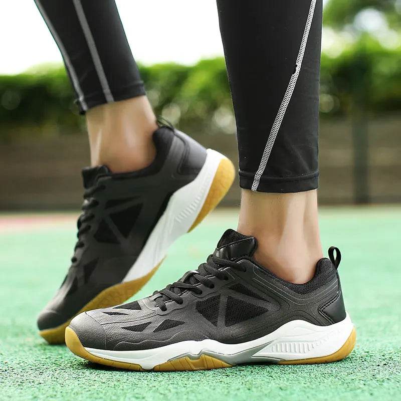 2024 Professional Volleyball Shoes Men's and Women's Mesh Breathable Badminton and Tennis Shoes Training Volleyball - KICKSTART