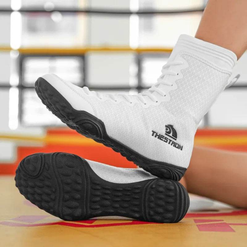 Professional Wrestling Boots Men Women Luxury Brand Boxing Sport Shoes Unisex Top Quality Gym Training Shoe Big Boy - KICKSTART