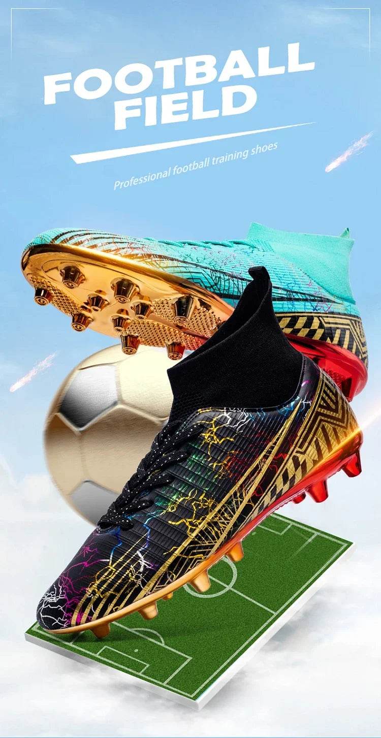 Football Soccer Shoes Sports Shoes for Boys Professional Youth Football Shoes for Men's Casual Sneakers Men Zapatos De Futbol - KICKSTART