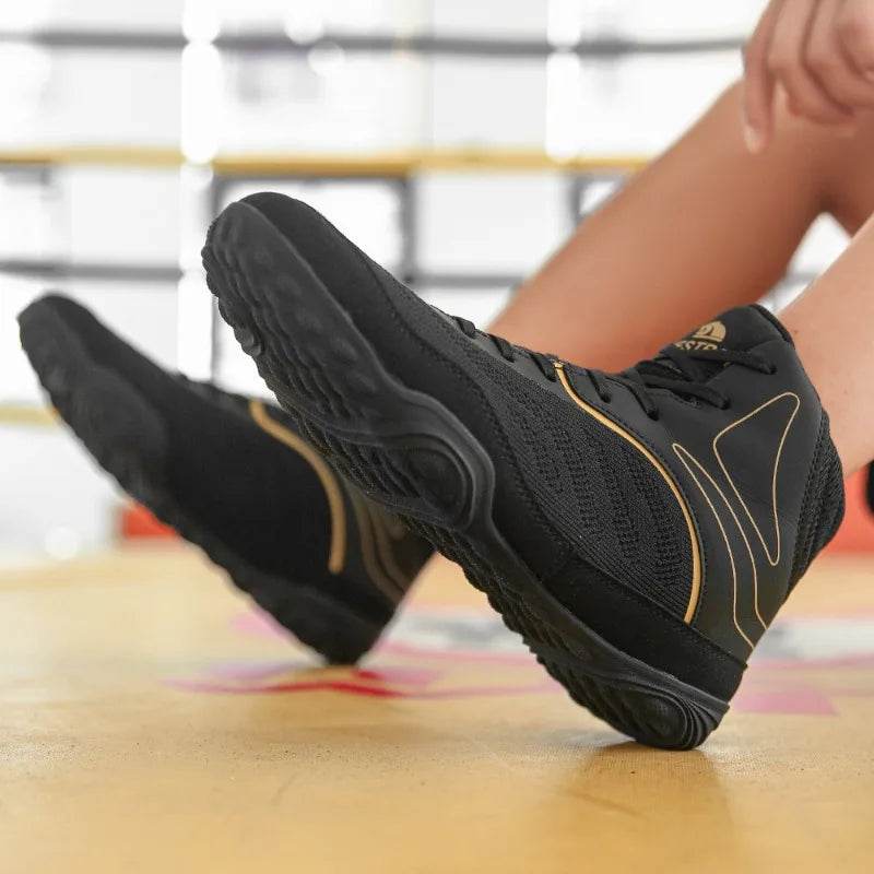 Professional Wrestling Boots Men Women Luxury Brand Boxing Sport Shoes Unisex Top Quality Gym Training Shoe Big Boy - KICKSTART