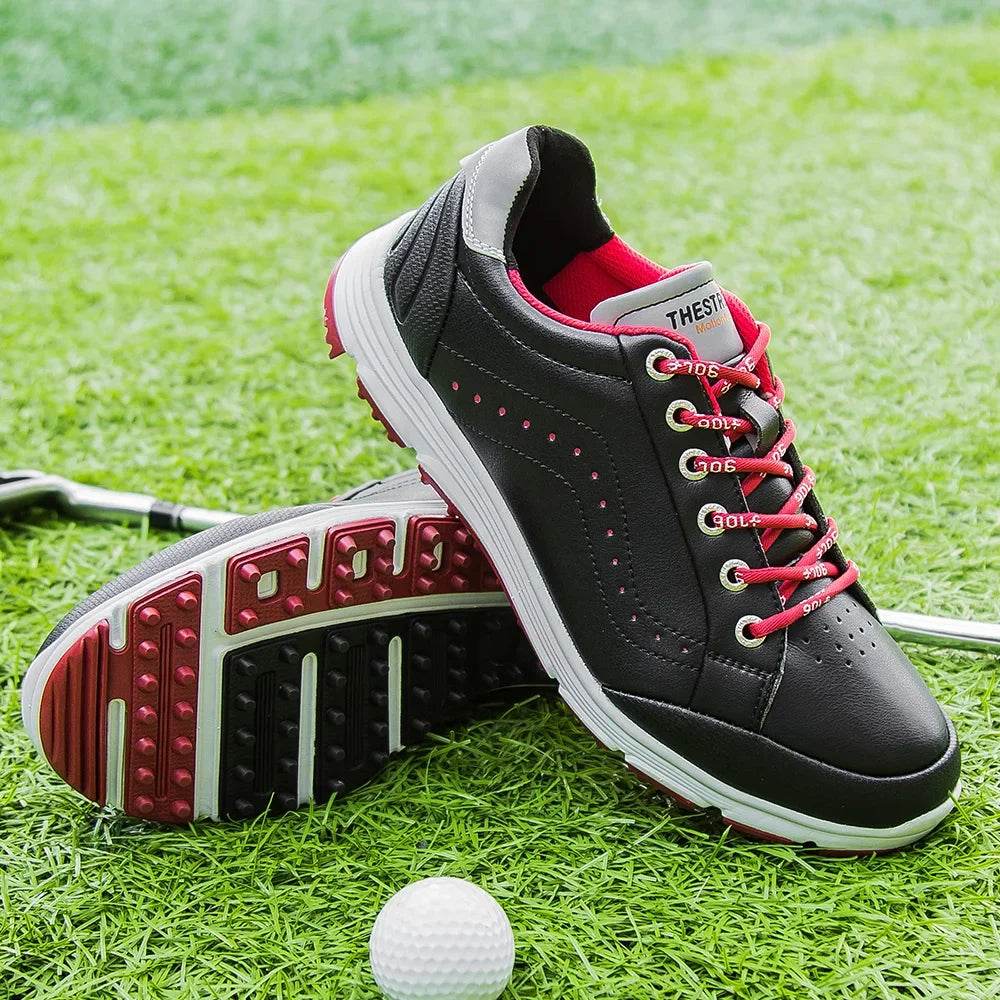 Professional Men Golf Shoes Quality Golf Sneakers Luxury Outdoor Walking Gym Sneakers - KICKSTART