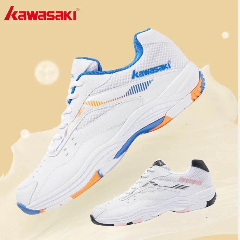 Kawasaki Brand Sneakers Table Tennis Shoes Durable Breathable Entry-level Badminton Shoes - KICKSTART