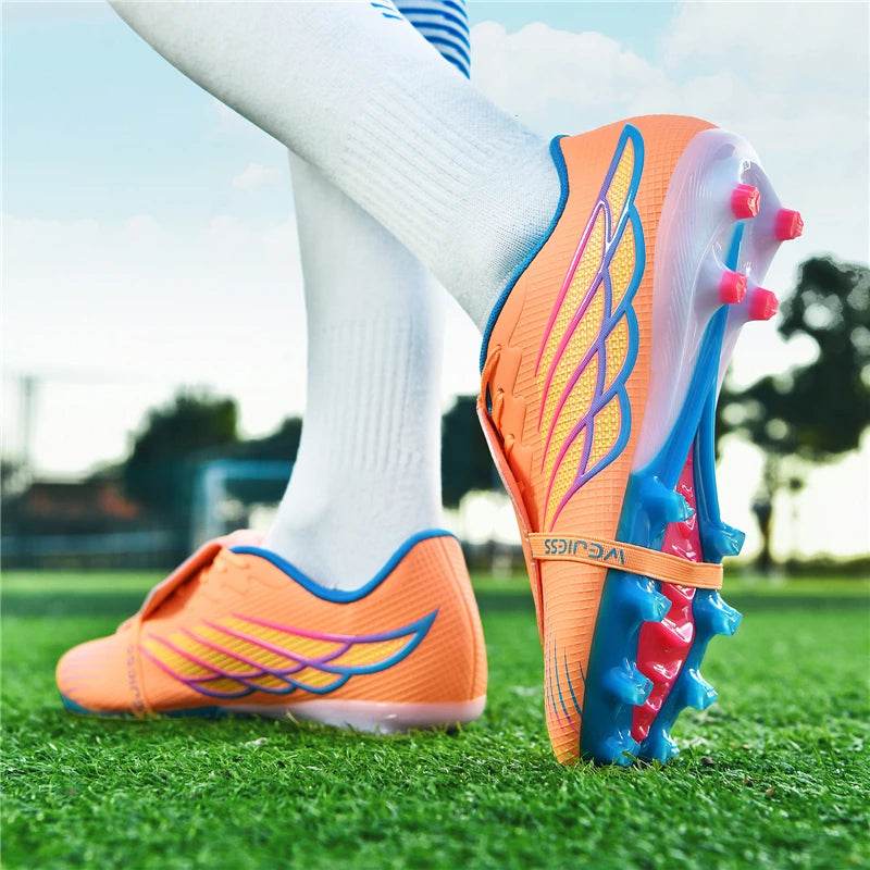 High Quality Men's Football Boots Outdoor Lawn Training Shoes Neutral Lightweight Wear-resisting New Sports Shoes for Men - KICKSTART