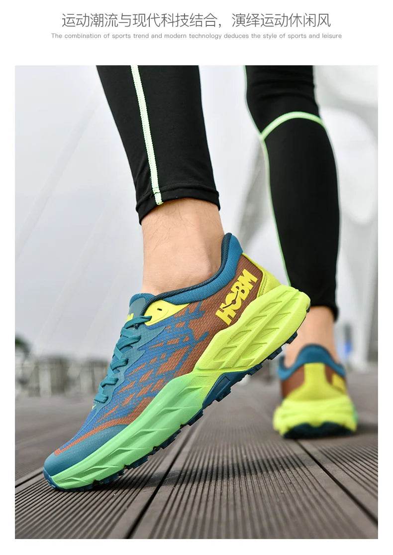 Sports Running Shoes Men Casual Marathon AirCushion Breathable Ultralight Women's Comfort Athletic Nonskid Sneakers Tenis Hiking - KICKSTART