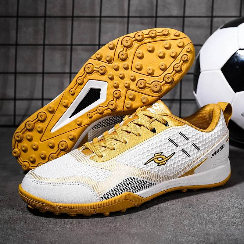 Professional Men Soccer Training Sneakers Teenage School Students Football Practice Shoes Non-slip Turf Grass Athletic Trainers - KICKSTART