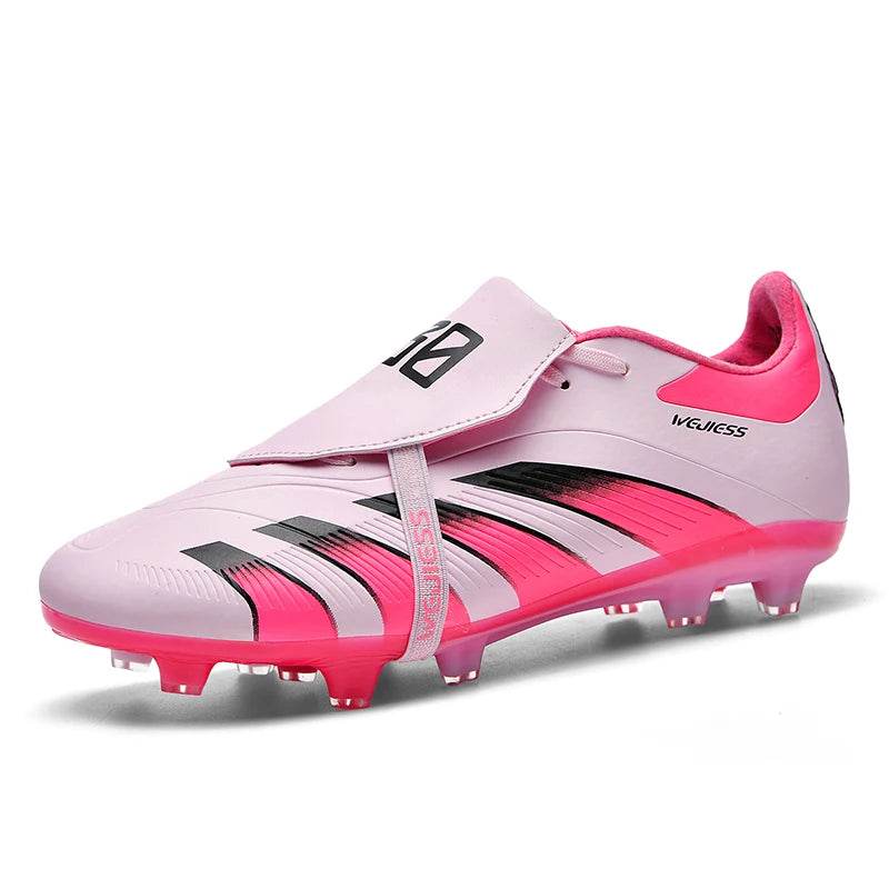 Pink Soccer Shoes For Men Indoor Training Football Boots Men Professional Soccer Cleats Men Futsal Shoe botas de fútbol - KICKSTART