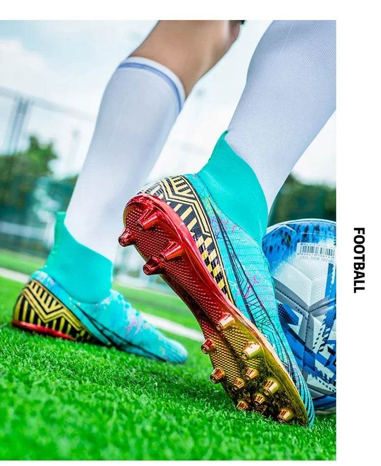 Football Soccer Shoes Sports Shoes for Boys Professional Youth Football Shoes for Men's Casual Sneakers Men Zapatos De Futbol - KICKSTART