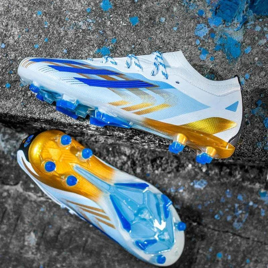 Original New Men Football Shoes Professional Grass Training TF/FG Soccer Shoes Society Cleats Indoor Fast Football Field Boots - KICKSTART