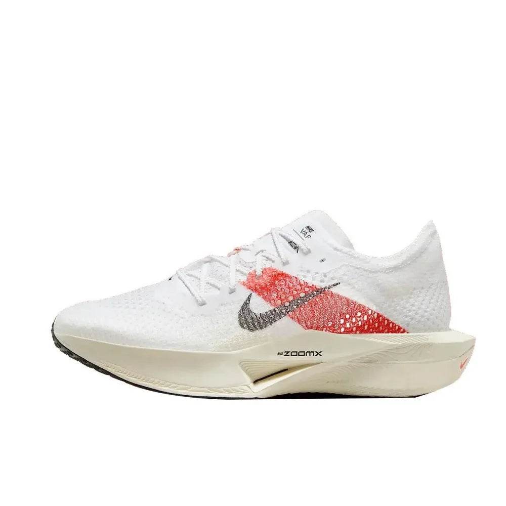 Nike ZoomX Vaporfly Next% 3 Comfortable Lightweight Low Top Running Shoes Marathon Running Shoes Men's and Women's White - KICKSTART