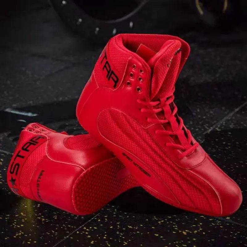 Professional Wrestling Shoes Men Women Light Weight Boxing Shoes for Couples Brand Fighting Boots Unisex Designer Sport Shoe - KICKSTART