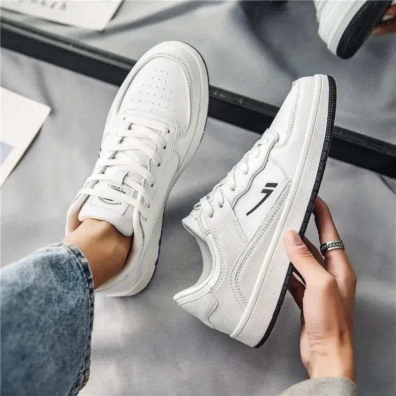 New Classics Skateboarding Shoes Men High Quality Antiskid Damping Walking Sports Shoes Leather Casual Sneakers Male Zapatillas - KICKSTART