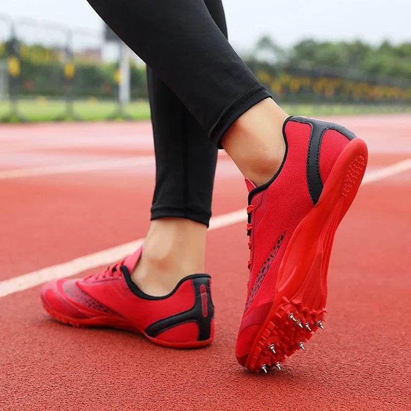 Track and Field Spikes Shoes for Men and Women, Professional Athlete, Running, Tracking, Nail Training, Sneakers - KICKSTART