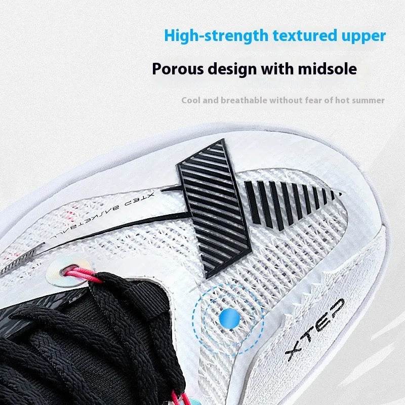 Xtep Devil's claws Basketball Shoes For Men 2024 Autumn Comfortable Sports Shoes Combat Stability Rebound Sneakers 876319120001 - KICKSTART